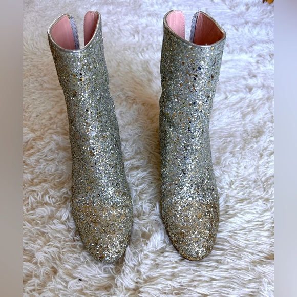 J. Crew Sadie Ankle Boots Glitter - Picture 1 of 6
